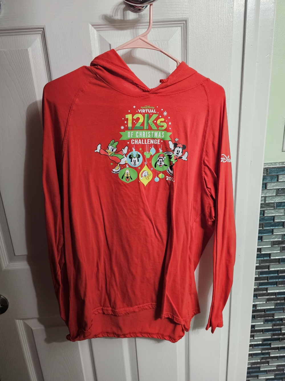 Disney Red Holiday 12Ks of Christmas Hoodie